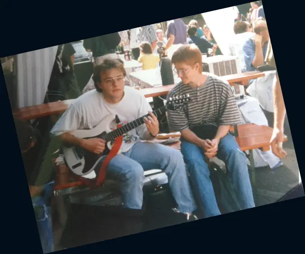 Lord Sinclair - Bahnhofstraßenfest 1991 Rolf und Holger